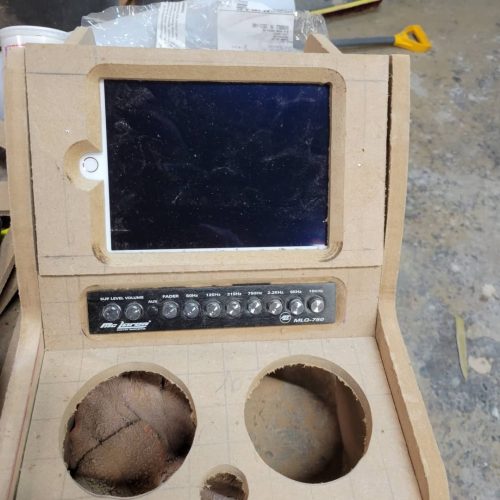 Consoles with radio setup